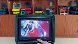 9" HD 1080P DVR/WiFi 16GB Card IP68 20/30/50M SYANSPAN Pipe Inspection Camera 23mm Drain Sewer Pipeline Industrial Endoscope