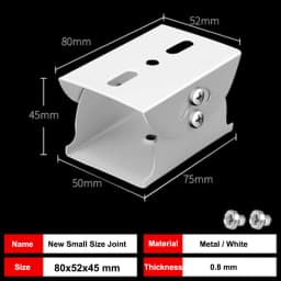 Aluminum Alloy/Metal/Stainless Steel Camera Mounting Holder Base for Video Surveillance Base Monitoring Universal Joint Bracket
