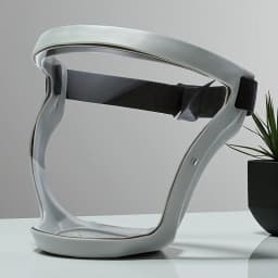 Adjustable Full-Face Protective Mask with Ventilation, Durable Plastic Safety Mask, Transparent Panel & Elastic Strap