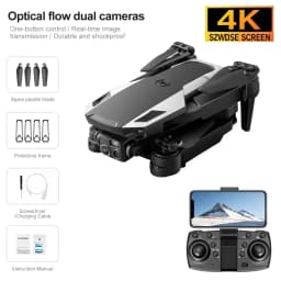 New M1 Drone Beginner Friendly VR Kit With 4K High-Definition Camera Optical Flow Technology One Click Return to Home Mode For