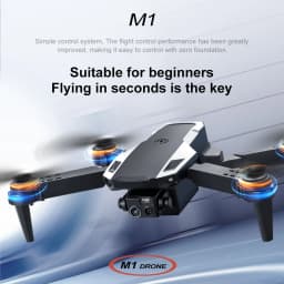 New M1 Drone Beginner Friendly VR Kit With 4K High-Definition Camera Optical Flow Technology One Click Return to Home Mode For