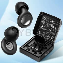 Eayburst Ear Plugs for Sleeping Noise Cancelling Silicone EarPlugs for Concerts Traveling Studying Focus Reusable Ear Protection