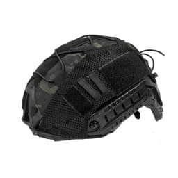 1 PC Tactical Helmet Cover for Fast MH PJ BJ Helmets Fast Helmet Protector Elasticated Cord (Helmet Not Included)