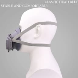 Dust Mask Reusable Dust Proof Respirator Rubber Work Safety Mask Cotton Filters For Builder Carpenter Daily Haze Protection