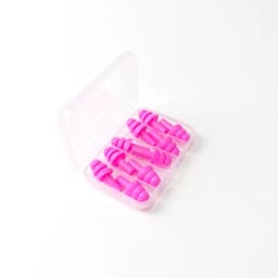 1Box Is 5Pairs New Comfort Earplugs Noise Reduction Silicone Soft Ear Plugs Swimming Silicone Earplugs Protective For Sleep