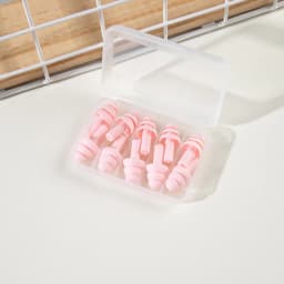 1Box Is 5Pairs New Comfort Earplugs Noise Reduction Silicone Soft Ear Plugs Swimming Silicone Earplugs Protective For Sleep