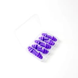 1Box Is 5Pairs New Comfort Earplugs Noise Reduction Silicone Soft Ear Plugs Swimming Silicone Earplugs Protective For Sleep