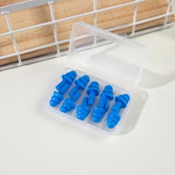 1Box Is 5Pairs New Comfort Earplugs Noise Reduction Silicone Soft Ear Plugs Swimming Silicone Earplugs Protective For Sleep