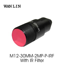 HD 2.0Megapixel 30mm pinhole Lens mount M12*P0.5 F1.6 1/2.7" With 650nm IR filter for action camera sports camera