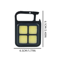 Mini LED Flashlight Magnetic COB Outdoor Camping Pocket Work Light USB Rechargeable Emergency Light