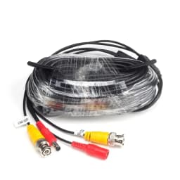 AHD CCTV Camera Cable 5M/10M/20M/30M BNC Cable Output DC Plug Cable for Analog AHD Surveillance CCTV DVR System Accessories
