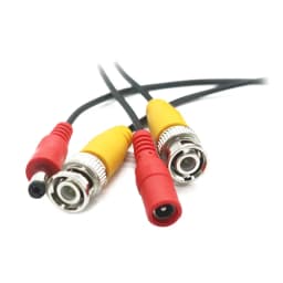 AHD CCTV Camera Cable 5M/10M/20M/30M BNC Cable Output DC Plug Cable for Analog AHD Surveillance CCTV DVR System Accessories