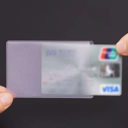 10PCS PVC Clear Card Cover Bank Credit ID Container Cardholder PVC Transparent Card Holder Passport Pass Cover Waterproof Card