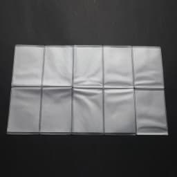 10PCS PVC Clear Card Cover Bank Credit ID Container Cardholder PVC Transparent Card Holder Passport Pass Cover Waterproof Card