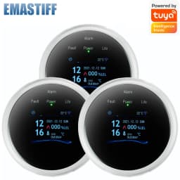 2.4G WiFi Gas Alarm Sensor Combustible Gas Detector Works With Tuya/Smart Life APP Information Push For Home Alarm System
