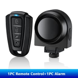 Hollarm Bicycle Vibration Alarm Wireless Motorcycle Alarm Anti-theft USB Rechargeable Remote Control Security System Waterproof