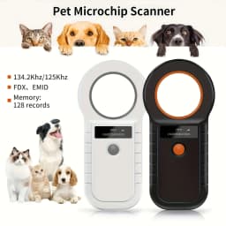 Bluetooth/USB Animal Tag Reader RFID Reader Ear Tag Reader Pet Chip Scanner Pet Microchip Reader for Dog Cat Cow Sheep