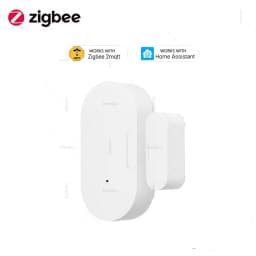 Zigbee Door Window Sensor Door Open Closed Burglar Magnetic Detector Works With Alexa Google Home Automation Z2M Home Assistant