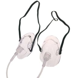 Adult Oxygen Mask With Tube Disposable Face Mask Shield Nebulizer Conduit Adult Oxygen Mask
