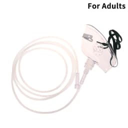 Adult Oxygen Mask With Tube Disposable Face Mask Shield Nebulizer Conduit Adult Oxygen Mask