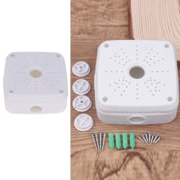 Security Camera Base Junction Box, Cctv Surveillance Camera Universal Electrical Box, Plastic Waterproof Junction Box