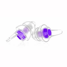 HUAK High Fidelity Concert Ear Plugs, Reusable Earplugs, 24dB Noise Reduction Music Ear Plugs for Concerts, Musicians, DJ's