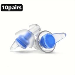 HUAK High Fidelity Concert Ear Plugs, Reusable Earplugs, 24dB Noise Reduction Music Ear Plugs for Concerts, Musicians, DJ's