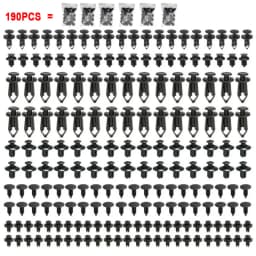 Car Retainer Clips 6 Popular Sizes Fasteners Automotive Plastic Clips Kit Auto Trim Panel Clip Mixed Car Body Bumper Rivet