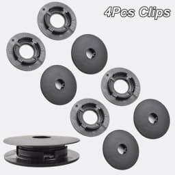 8pcs Car Floor Mat Caret Clips Universal Retention Fixing For Holders Grips Clamps Floor Holders Carpet Non-slip Fastener Clips