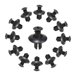 100/50/10Pcs Car 8mm Hole Plastic Rivets Fastener Clip Car Bumper Fender Auto Black Door Trim Fasteners Retainer Push Pin Clips