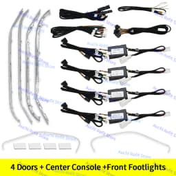 Ambient Light 3/12/64 Colours For Mercedes-Benz C/GLC Class Coupe W205 C43 C63 X253 LED Vents Speaker Decorative Light Retrofit