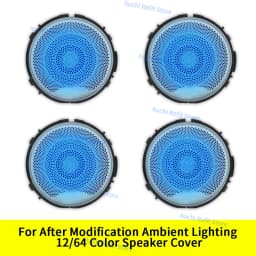 Ambient Light 3/12/64 Colours For Mercedes-Benz C/GLC Class Coupe W205 C43 C63 X253 LED Vents Speaker Decorative Light Retrofit