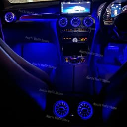 Ambient Light 3/12/64 Colours For Mercedes-Benz C/GLC Class Coupe W205 C43 C63 X253 LED Vents Speaker Decorative Light Retrofit