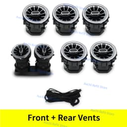Ambient Light 3/12/64 Colours For Mercedes-Benz C/GLC Class Coupe W205 C43 C63 X253 LED Vents Speaker Decorative Light Retrofit