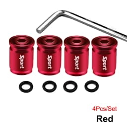 1Set Sport Tire Valve Stem Cap Zinc Alloy Anti-theft Tire Wheel Stem Air Valve Caps for Cars, SUVs, Bicycle, Trucks, Motorcycles