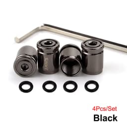 1Set Sport Tire Valve Stem Cap Zinc Alloy Anti-theft Tire Wheel Stem Air Valve Caps for Cars, SUVs, Bicycle, Trucks, Motorcycles