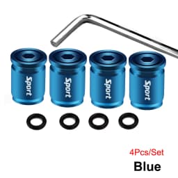 1Set Sport Tire Valve Stem Cap Zinc Alloy Anti-theft Tire Wheel Stem Air Valve Caps for Cars, SUVs, Bicycle, Trucks, Motorcycles