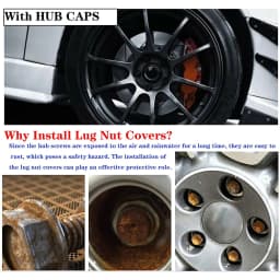 Car Wheel Hub Nut Bolt Cover for VW Polo Tiguan Golf MK4 Passat B6 CC Seat Leon Ibiza Tyre Screws Cap Auto Exterior Accessories