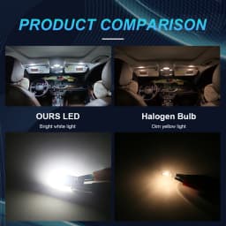 2PCS T10 W5W LED CANBUS No Error 12V Car Side Interior Lights 168 194 3030 SMD for BMW Audi Super Bright Car Interior Lights
