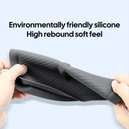 TESY For Tesla Model Y Juniper Launch Model 3 Highland Console Wireless Charging Silicone Pad Cover Protector