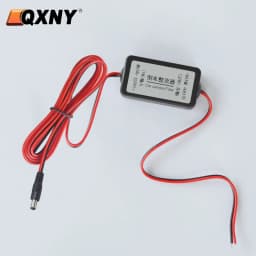 Car Rear View Rectifier, 12V DC Power Relay Capacitor Filter Connector for Backup Auto Car Camera Filter Solve Ripple Splash