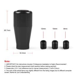 Classic Style Universal Racing 5 Speed Car Gear Shifter Knob Manual Automatic Gear Shift Knob Shift Lever