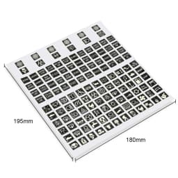 Luminous Car Sticker Instrument Panel Buttons Stickers PVC Truck Decoration Rocker Switch Label Circuit Decal
