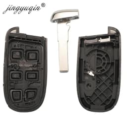 jingyuqin SIP22 Blade Remote Smart Key Shell Replacement for Fiat 500 500L 500X Toro 2016 2017 2018 2019 Car Key Case 3/4/5 BTN