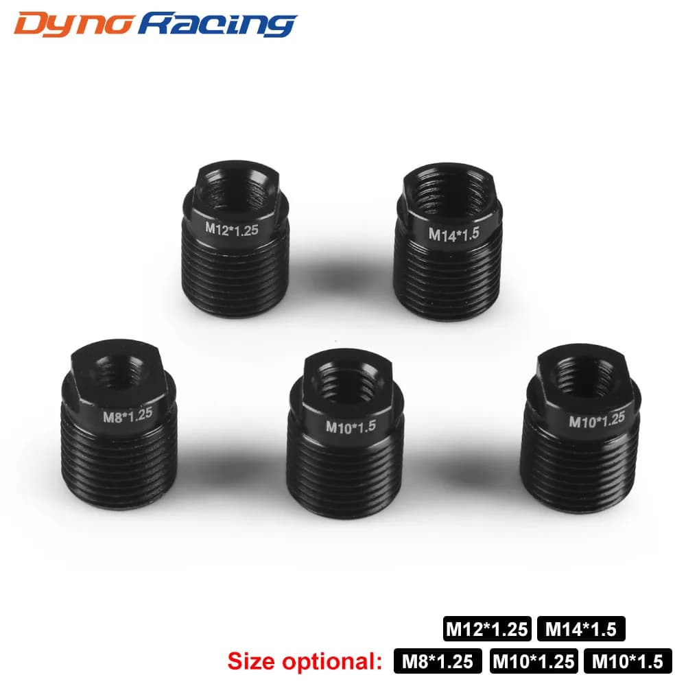 Aluminum Shift Knob Adapter With inside thread M8x1.25/M10x1.25/M10x1.5/M12x1.25/M14x1.5 Shift Knob Accessories