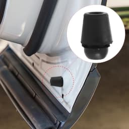 Car Door Rubber Pads Anti-collision Gasket Door Closing Shock Absorbing Dampers Sticker Rubber Buffer Blocks Car Accessories