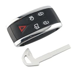YIQIXIN 5 Buttons For Jaguar X XF XK JF XJ XE XJL X-Type S-Type 2007 2008 2009 2010 2012 Remote Car Key Shell Fob Case Cover
