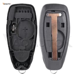 Smart Remote Car Key For Ford Focus Kuga Fiesta C-Max Mondeo B-Max 3 Buttons Keyless Proximity 433MHz ID83 49 Chip HU101 Blade