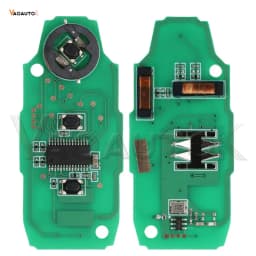 Smart Remote Car Key For Ford Focus Kuga Fiesta C-Max Mondeo B-Max 3 Buttons Keyless Proximity 433MHz ID83 49 Chip HU101 Blade