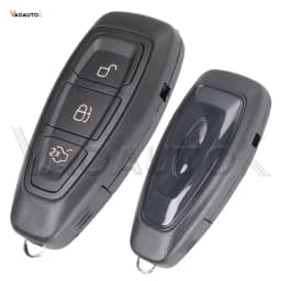 Smart Remote Car Key For Ford Focus Kuga Fiesta C-Max Mondeo B-Max 3 Buttons Keyless Proximity 433MHz ID83 49 Chip HU101 Blade